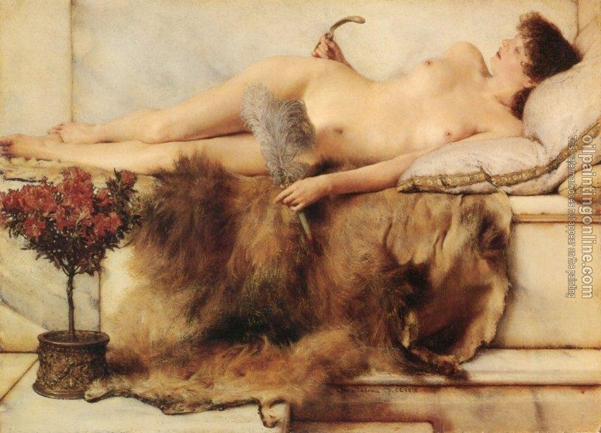 Alma-Tadema, Sir Lawrence - In the Tepidarium